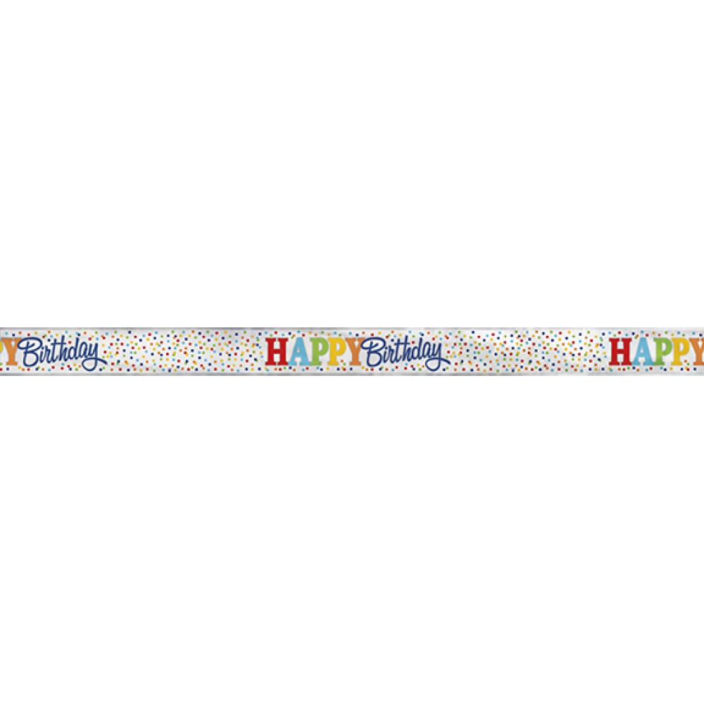 ΠΟΥΑ ''HAPPY BIRTHDAY'' BANNER 3.65 M.