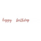 ''HAPPY BIRTHDAY'' ROSE GOLD ΓΙΡΛΑΝΤΑ ΣΤΟΛΙΣΜΟΥ 2.13 Μ.