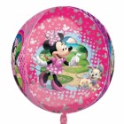 Orbz Disney Minnie Mouse Foil Balloon - 15"/38cm w x 16"/40cm h