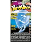 5 HAPPY BIRTHDAY ΔΙΑΦΟΡΑ ΧΡΩΜΑΤΑ PARTY GLOW LIGHT UP BALLOONS 