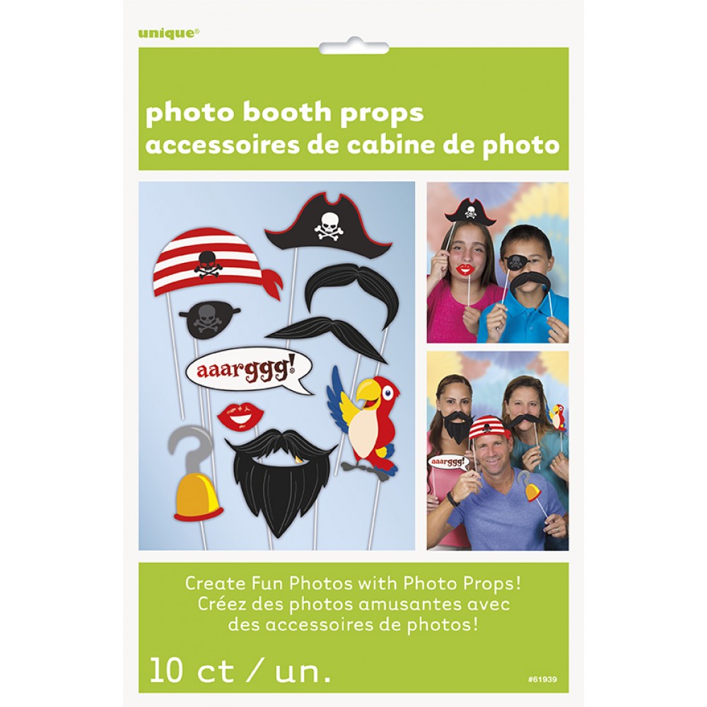 10 PHOTO BOOTH PROPS ΠΕΙΡΑΤΙΚΟ