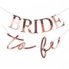 ''BRIDE TO BE'' ΔΙΠΛΗ ΓΙΡΛΑΝΤΑ ΣΤΟΛΙΣΜΟΥ 1.50 Μ.